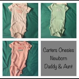 ❤️Baby Girls Newborn Carters Onesies❤️